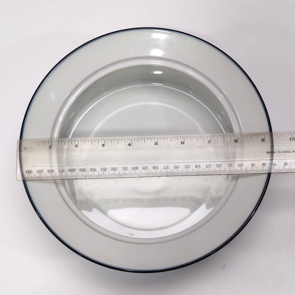 Dansk Concerto Allegro Blue Covered Casserole 1.5 Quarts Wide Band Base Japan - Picture 8 of 9